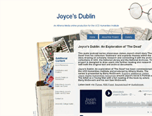 Tablet Screenshot of joycesdublin.ie